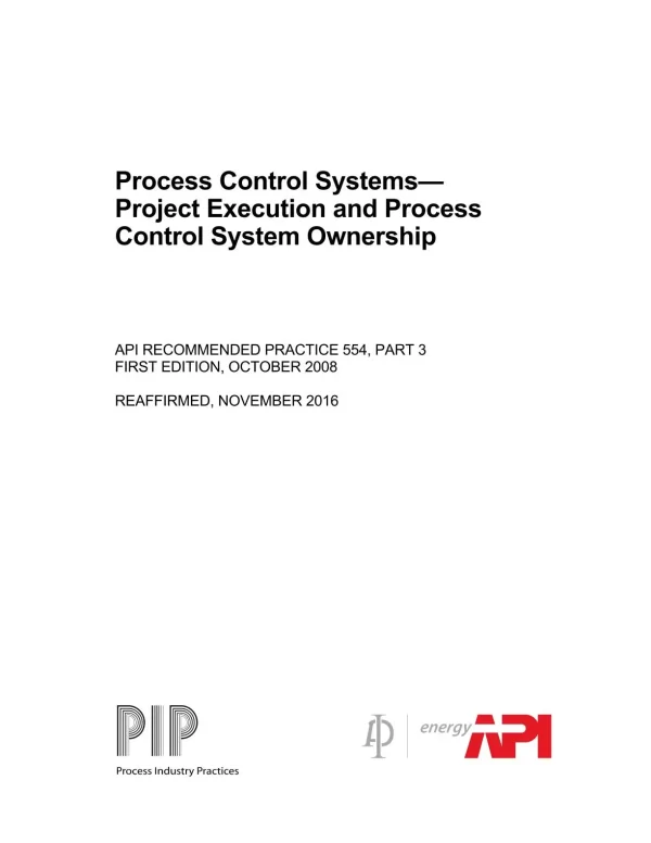 API RP 554 Part 3 (R2016) pdf