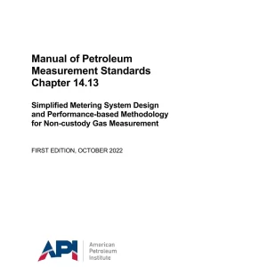 API MPMS Chapter 14.13 pdf