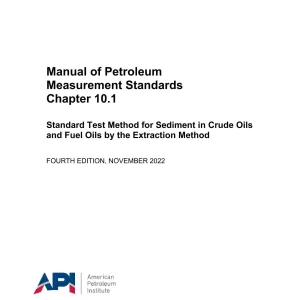 API MPMS Chapter 10.1 pdf