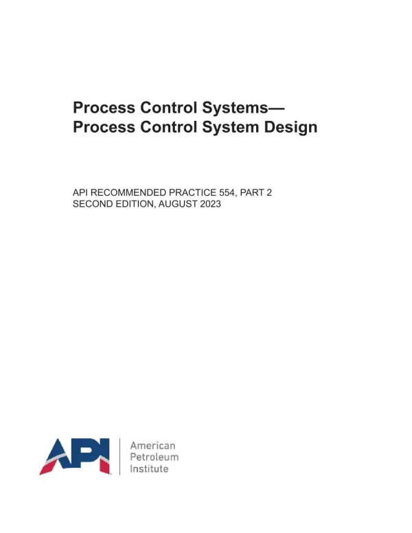 API RP 554 Part 2 pdf