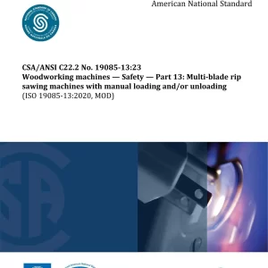 CSA ANSI C22.2 NO. 19085-13:23 standard pdf