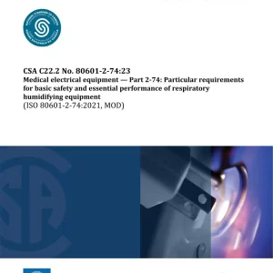 CSA C22.2 NO. 80601-2-74:23 standard pdf
