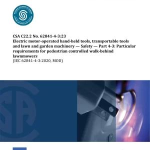 CSA C22.2 NO. 62841-4-3:23 standard pdf