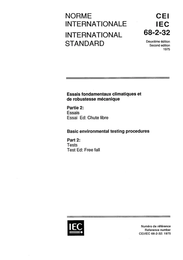 IEC 60068-2-32 Ed. 2.0 b:1975 pdf