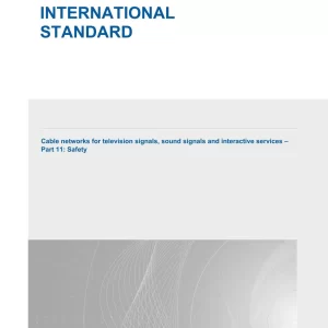 IEC 60728-11 Ed. 5.0 en:2023 pdf