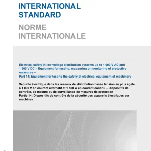 IEC 61557-14 Ed. 2.0 b:2023 pdf