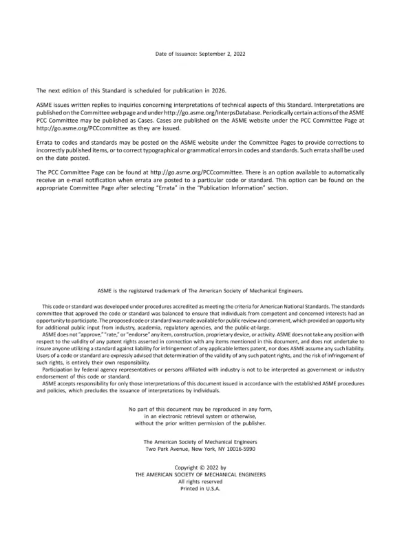 ASME PCC-2-2022 pdf